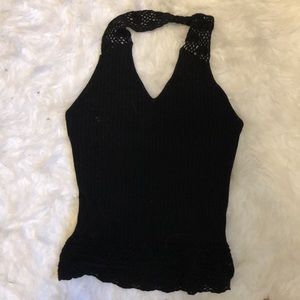Halter Crocheted Top